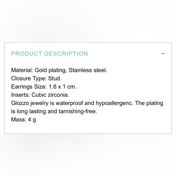 NIB 4 Pc Set Gold Plated Bold Roman Numeral Stainless Steel & Zircon Jewelry Set - Picture 14 of 16